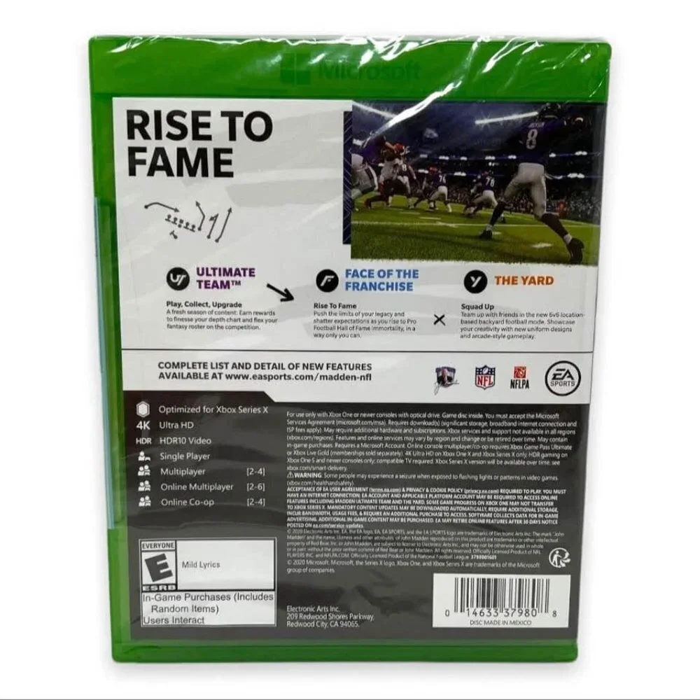 Madden NFL‎ 21 - Microsoft Xbox One / Series X NEW